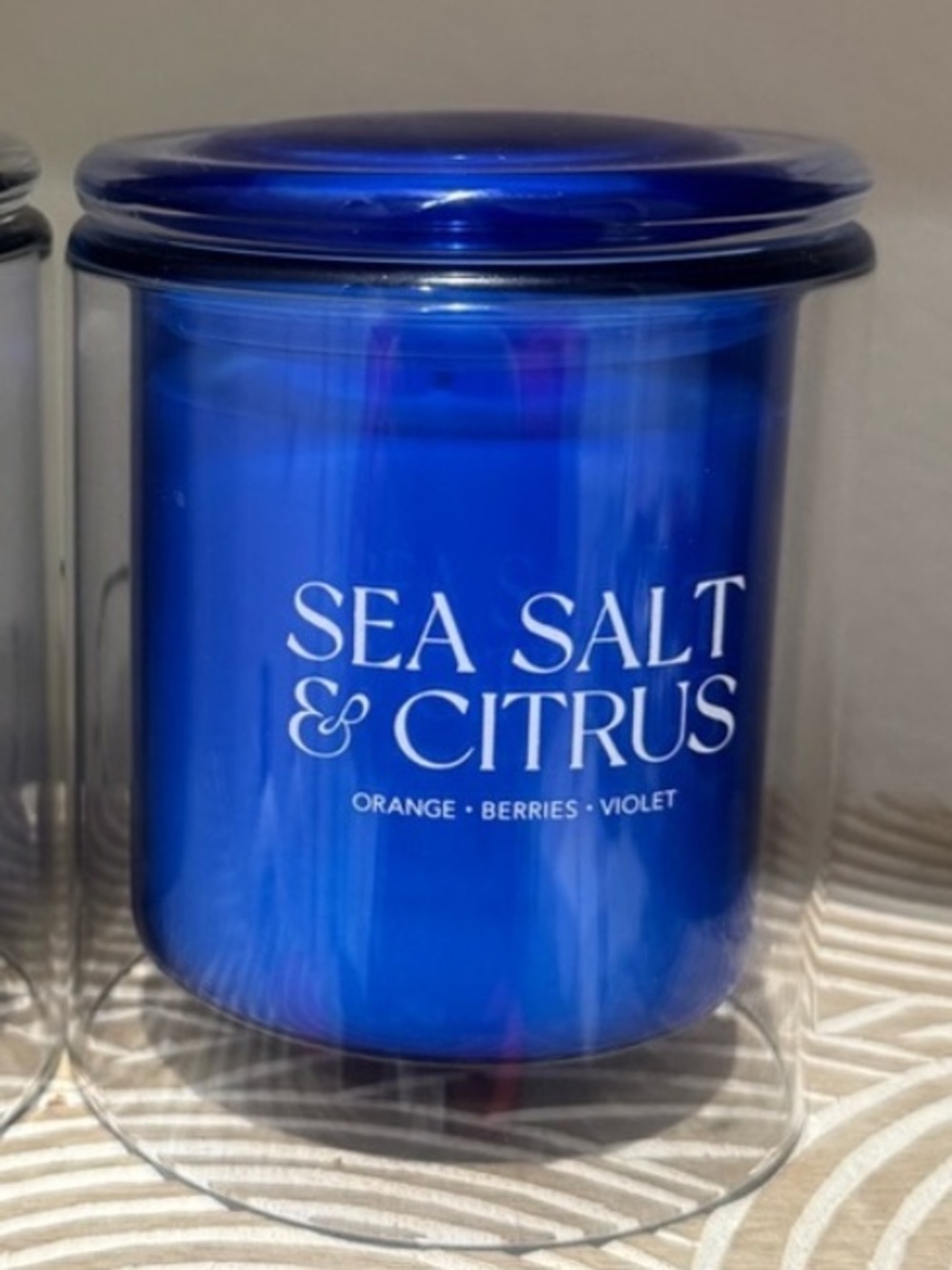Jill Zarin Home Sea Salt Citrus Candle